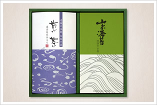 焼海苔 半才5枚×4袋・旬摘み特上煎茶80g×1