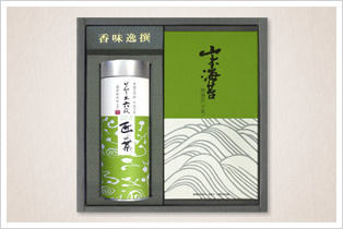 焼海苔 半才5枚×4袋・深蒸し上煎茶100g×1